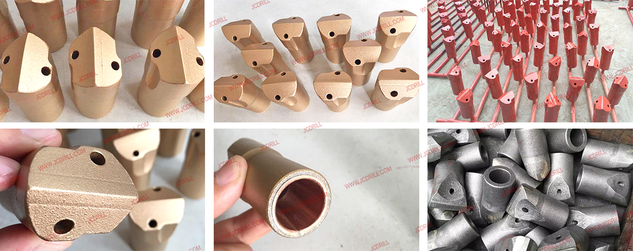 Tapered Chisel Drill Bits For Rock Mining Drilling