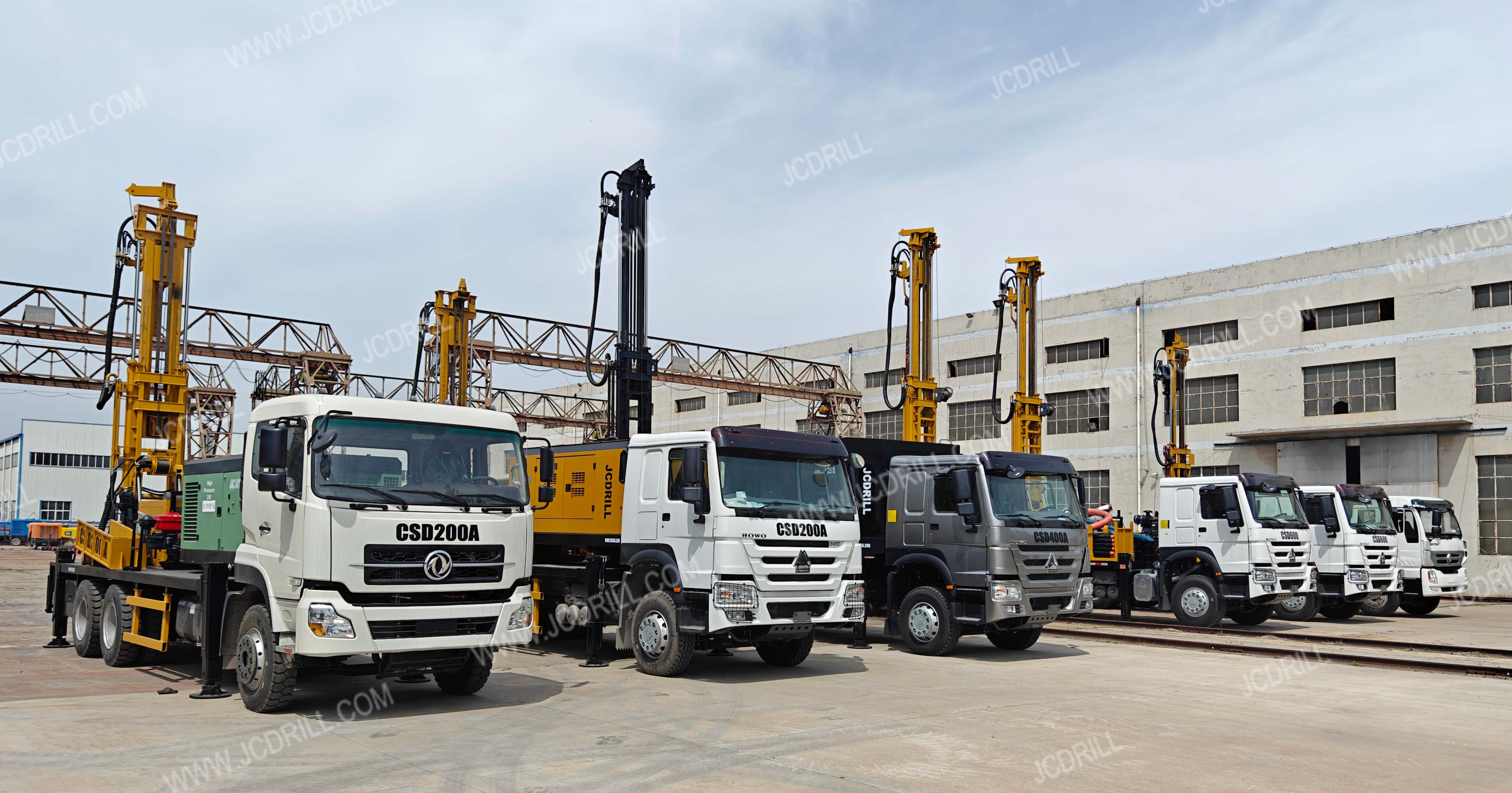 Shipping a Truck-Mounted Water Well Drilling Rig to North America by Sea