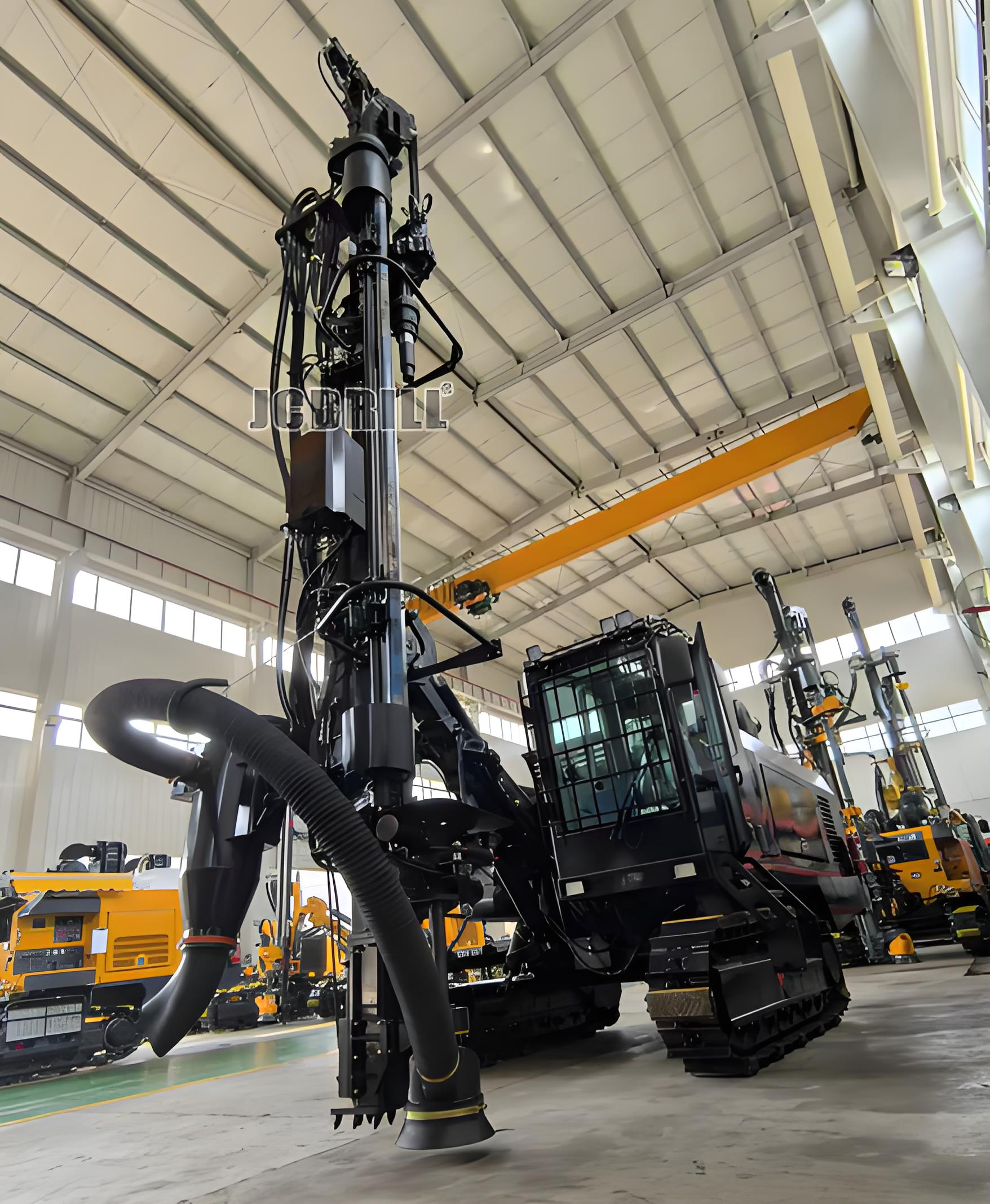 JCDRILL JC660A Equipo de perforación de granallado de roca DTH integrado