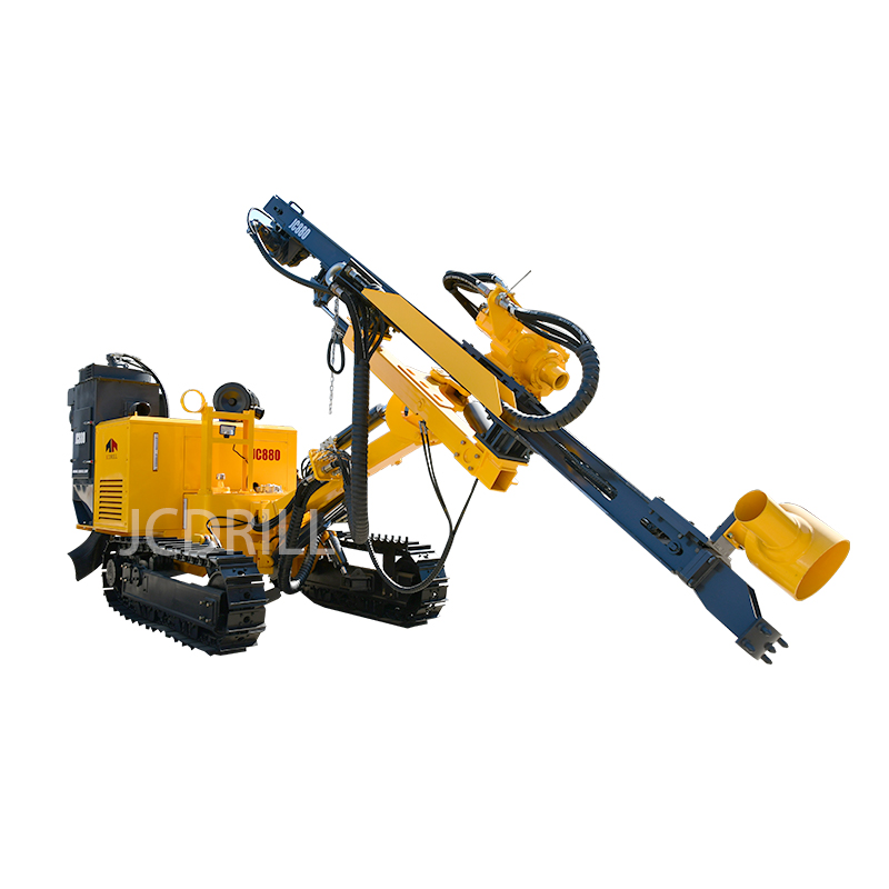 Perforadora hidráulica DTH JC880 para voladura de rocas y minería