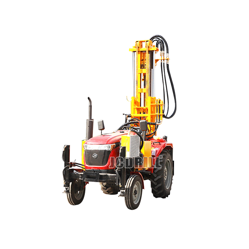 TD200 Tractores portátiles Máquina perforadora para pozo de agua