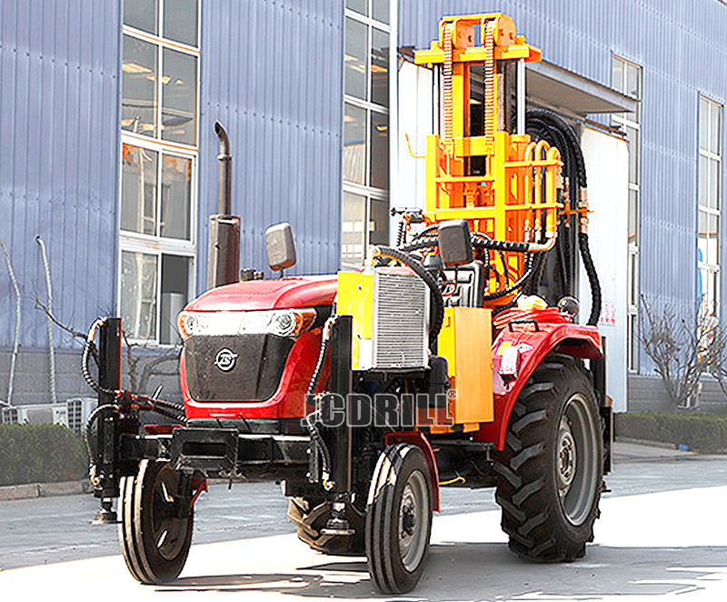 TD200 Tractores portátiles Máquina perforadora para pozo de agua