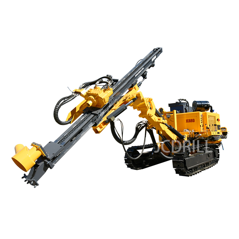 Perforadora hidráulica DTH JC880 para voladura de rocas y minería