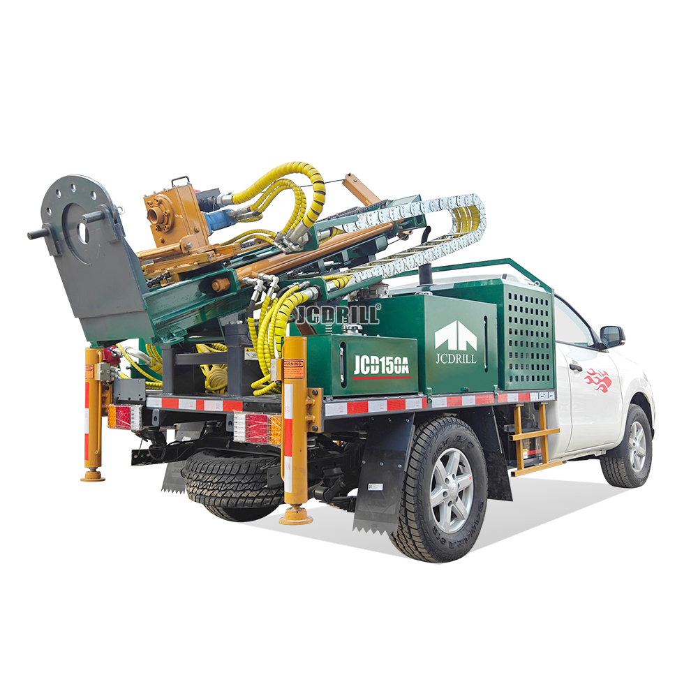 JCD150A Hydraulic Soil Sampling Drilling Rig Exploration Auger Core Drill Machine