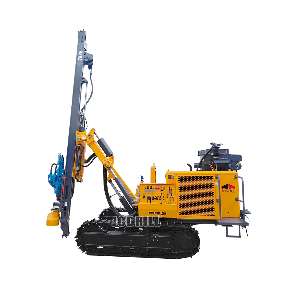 TR35 Crawler Semi-Hydraulic Top Hammer Rock Drilling Rig