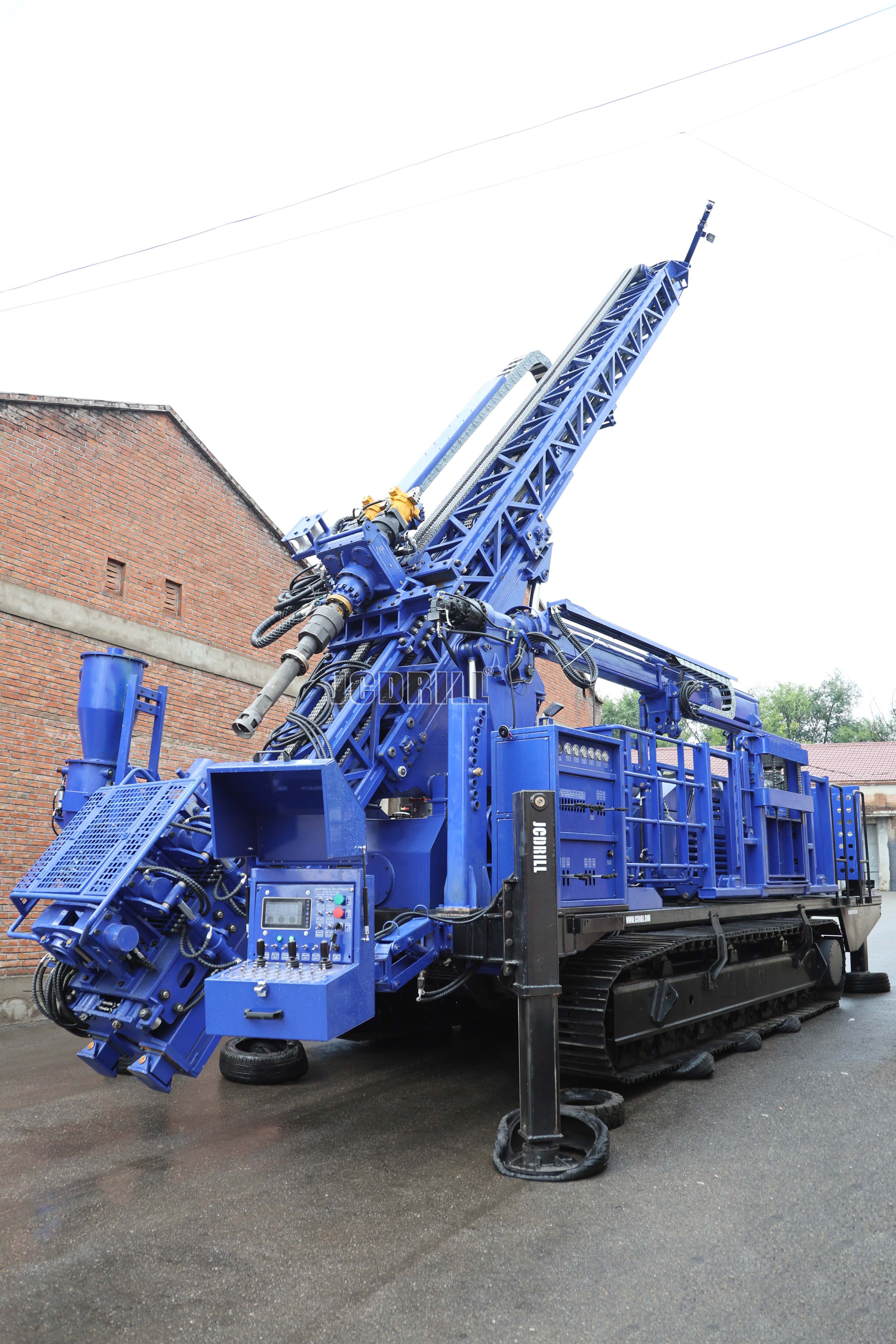 JCDRILL presenta el nuevo rig de perforación JRC500BA con circulación inversa y compresor de aire integrado para la exploración minera de alta eficiencia