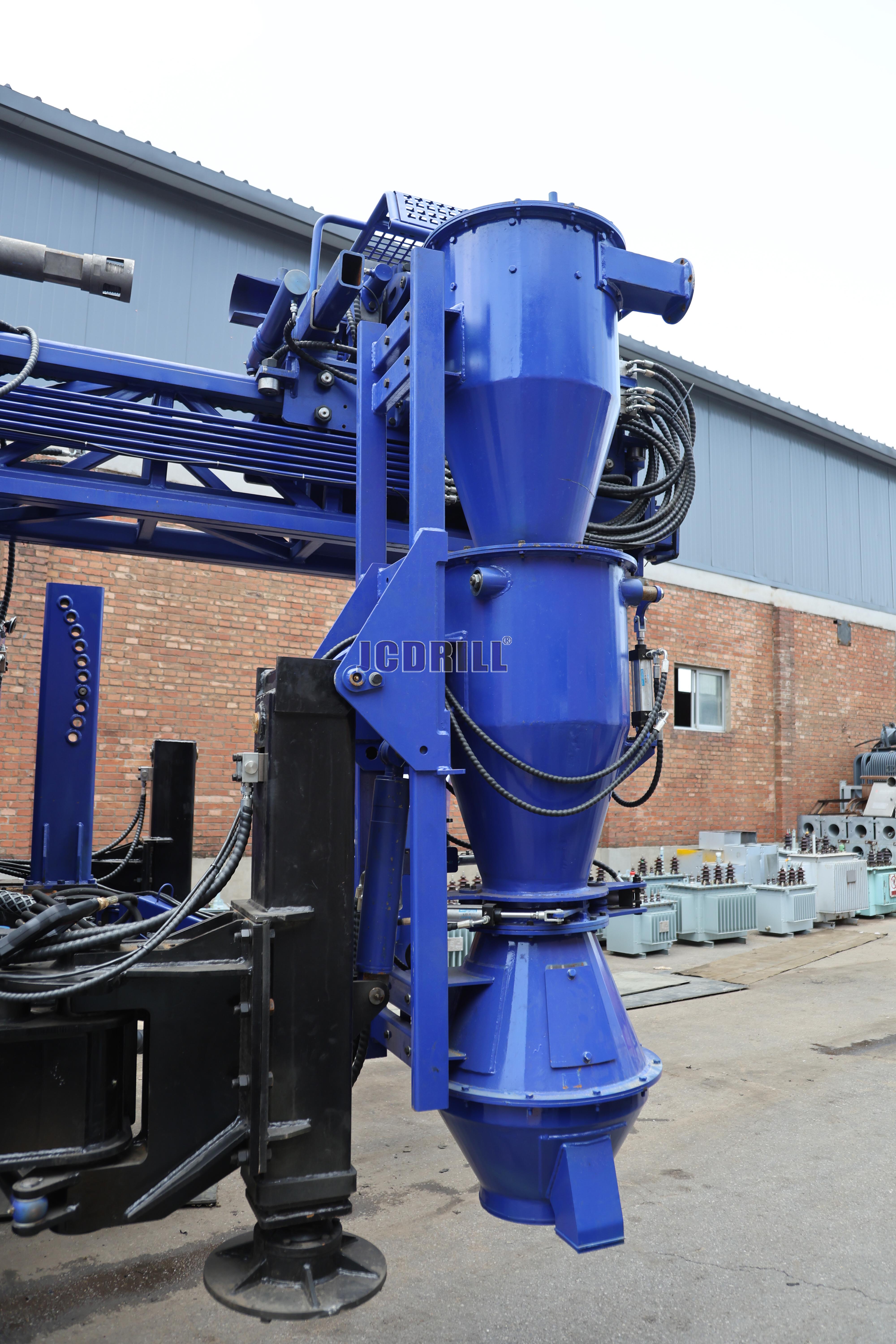 JCDRILL presenta el nuevo rig de perforación JRC500BA con circulación inversa y compresor de aire integrado para la exploración minera de alta eficiencia