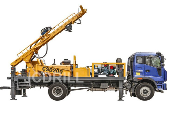 Ventajas de la plataforma de perforación de pozos de agua para camiones