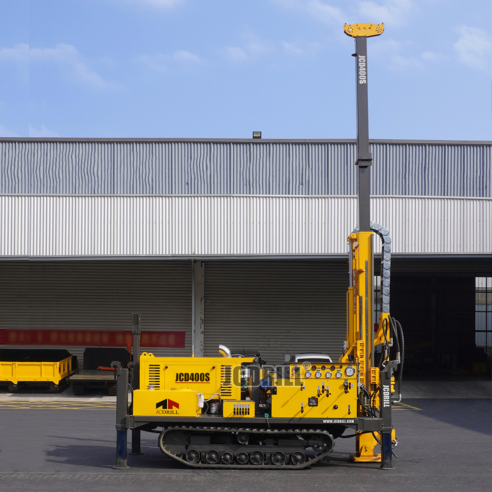 JCD400S Plataforma de perforación de núcleo de diamante para muestras de mineral Plataforma de perforación portátil totalmente hidráulica