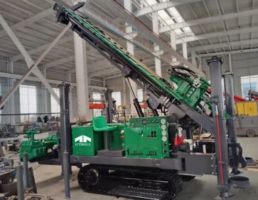 Libere todo el potencial de perforación con las plataformas de perforación de pozos de agua sobre orugas JCDRILL, diseñadas a medida.