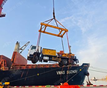 Métodos de envío para plataformas de perforación de pozos de agua montadas en camiones