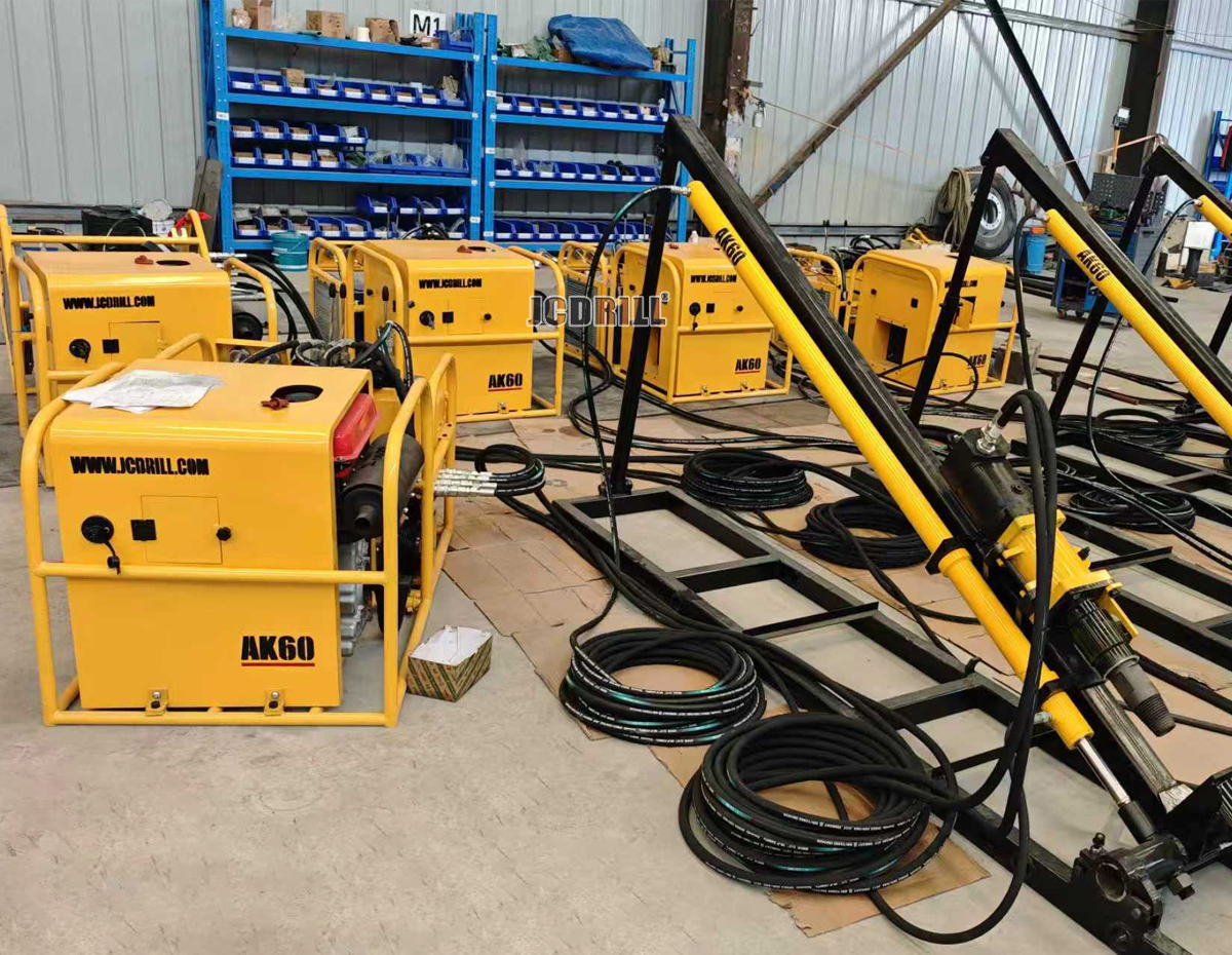 JCDRILL AK60 Rig de perforación portátil con ancla: donde se encuentra el rendimiento de grado ingenieril